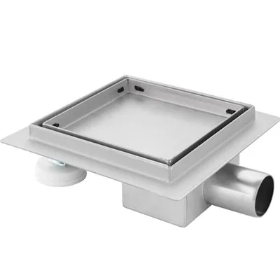 Quelle est la différence entre une bonde de douche carrée et une bonde ronde ?