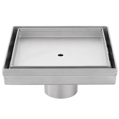 Comment empêcher l'eau d'éclabousser autour d'une bonde de douche courte ?